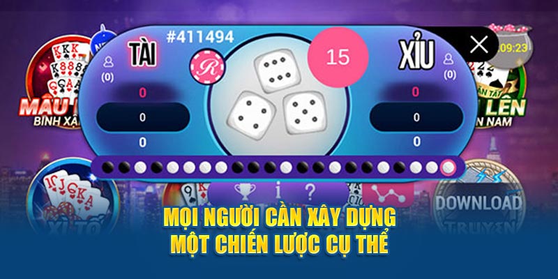 Mọi người cần xây dựng một chiến lược cụ thể